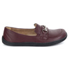 Barefoot damskie mokasyny skórzane minimalistyczne 1288AR bordowe