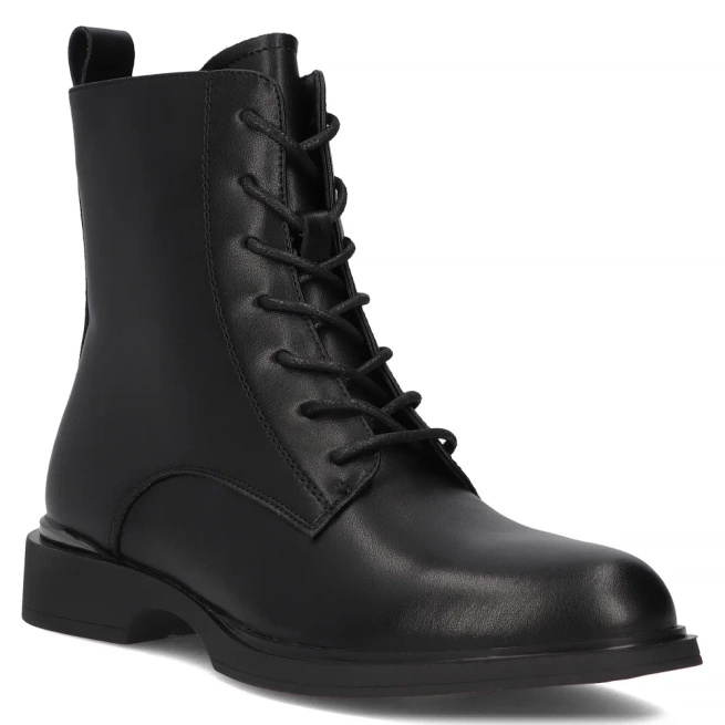 Kožené boty Filippo DBT6520/24 BK černá