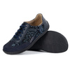 Buty barefoot damskie skórzane minimalistyczne OLIVIER 1287 granatowe