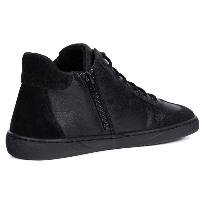 Buty barefoot minimalistyczne skórzane WASAK 0802W czarne