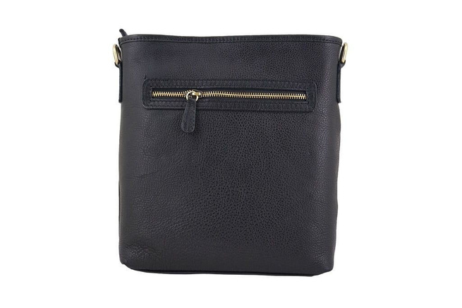 Pánská italská kožená taška - Barberini's - Hnědá tmavá