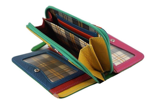 Barberini's - Dámská kožená peněženka - černá