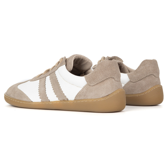 Damskie buty barefoot model 1774POL BIAŁY+CAPUCINO