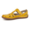Dámská obuv BAREFOOT Ultralight semi-sandály Olivier 1285 velcro yellow