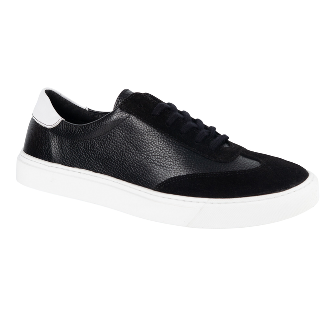 Buty męskie Olivier 702KNT czarne klasyczne półbuty miejskie