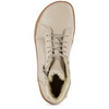 Dámské minimalistické barefoot zimní kožené boty 1293 beige 