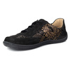 BAREFOOT dámská minimalistická kožená obuv 1287 black nubuk