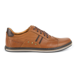 Buty męskie casual 1801L AX CAMEL