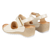 Dámské kožené sandály Wasak 0474W beige