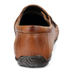 Pánské mokasíny slip-on kožené boty 306KZ hnědé