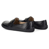 Barefoot damskie mokasyny skórzane minimalistyczne 1288AR czarne