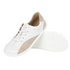 Dámské barefoot kožené polobotky Wasak 0800W white