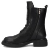 Dámské černé kožené elegantní boty DBT7246 BK Filippo