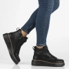 Filippo kožené boty na platformě DBT6452/25 BK Black