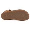 Dámské minimalistické barefoot zimní kožené boty 1261 red