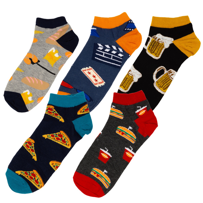 Ponožky bavlněné 5 párů velikost 43-46