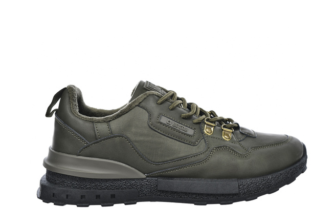 Buty męskie ocieplane Big Star SS174413 zielone