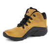 Pánské zimní kožené boty 903K camel yellow