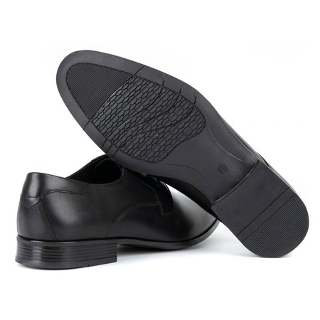 Klasyczne Buty męskie wizytowe naturalna skóra G6 KB czarne