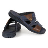 Pánské kožené žabky 460MP navy blue
