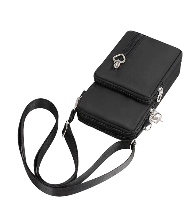 Kabelka postbag pouzdro na telefon přes rameno králík