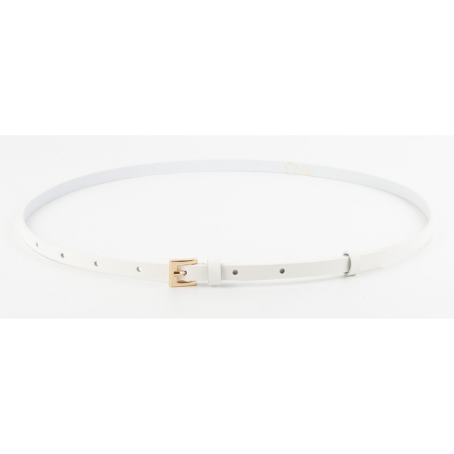 Dámský kožený pásek D142.1 White