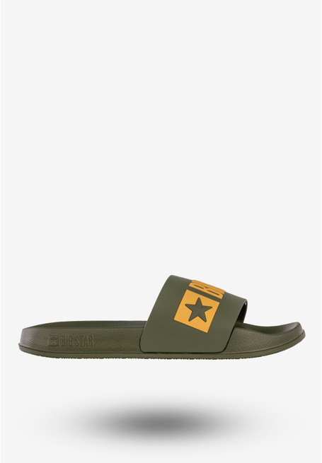 Big Star pánské žabky SS174360 khaki green 