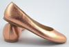 Dámské baleríny 608 měděné