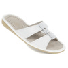 Dámské pantofle kožené highlander pantofle M62 white