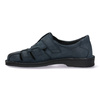 Pánské kožené polobotky Pollonus navy blue 6-0742-007