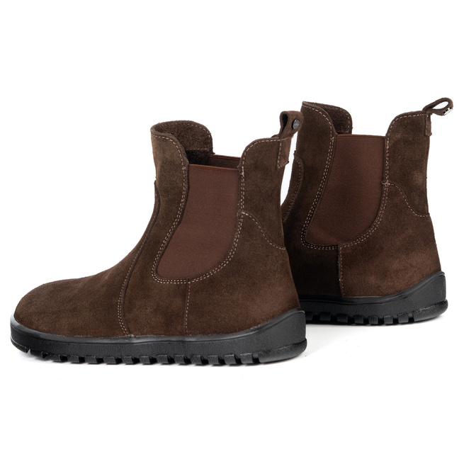 Dámské zimní boty Barefoot Olivier 1797POL beige