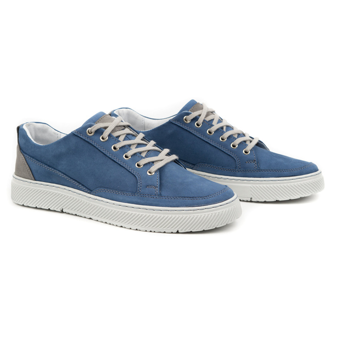 Pánské kožené boty SNEAKERS 950MA blue