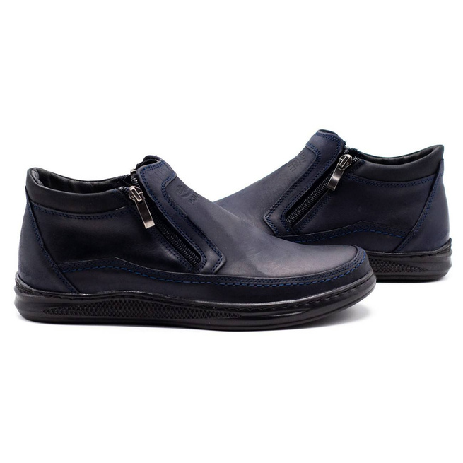 Buty męskie zimowe K30s granatowe