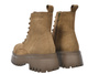 Botki damskie skórzane ocieplane Big Star SS274527 camel
