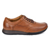 Pánské ležérní kožené polobotky Brown 902KNT brown