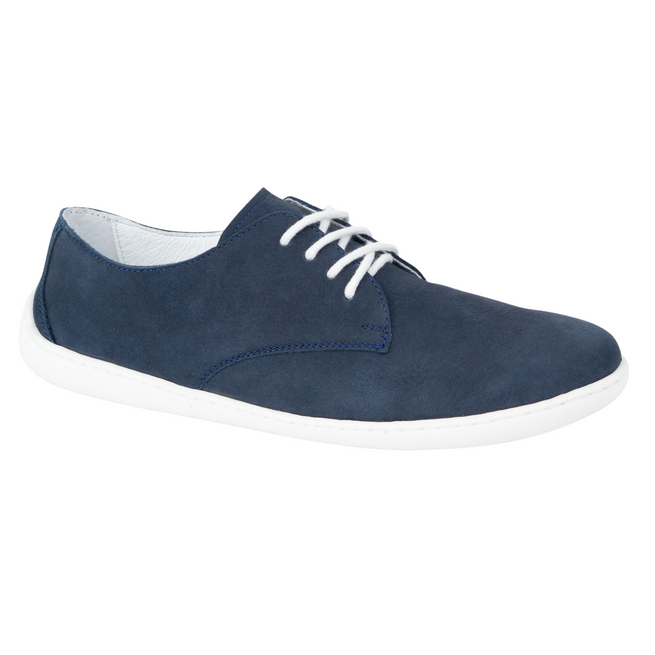 Skórzane pólbuty damskie Pollonus Barefoot 5-1288-026 Granat Samuel