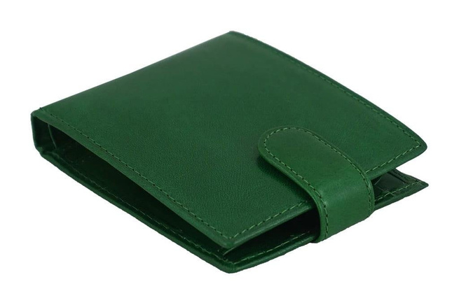 Pánská kožená peněženka Barberini's - tmavě zelená