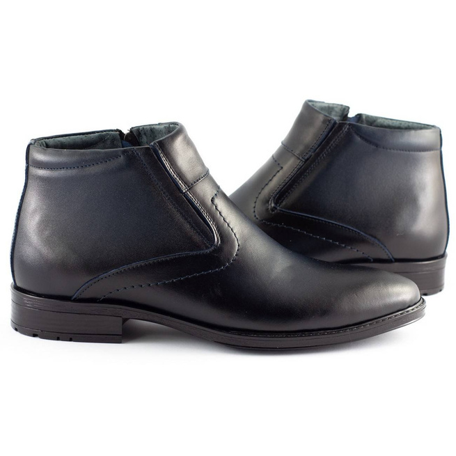 Pánské zimní boty 600 navy blue