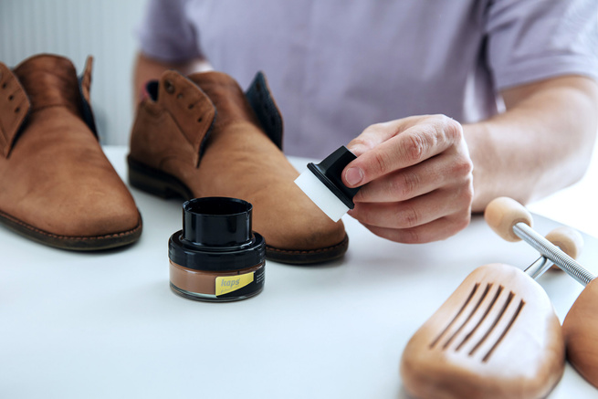 Krem do obuwia Delicate Cream Kaps brunatny