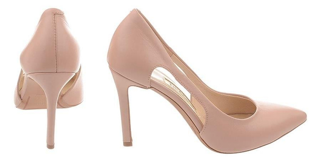 Stilettos Neścior 105-C pudrově růžová