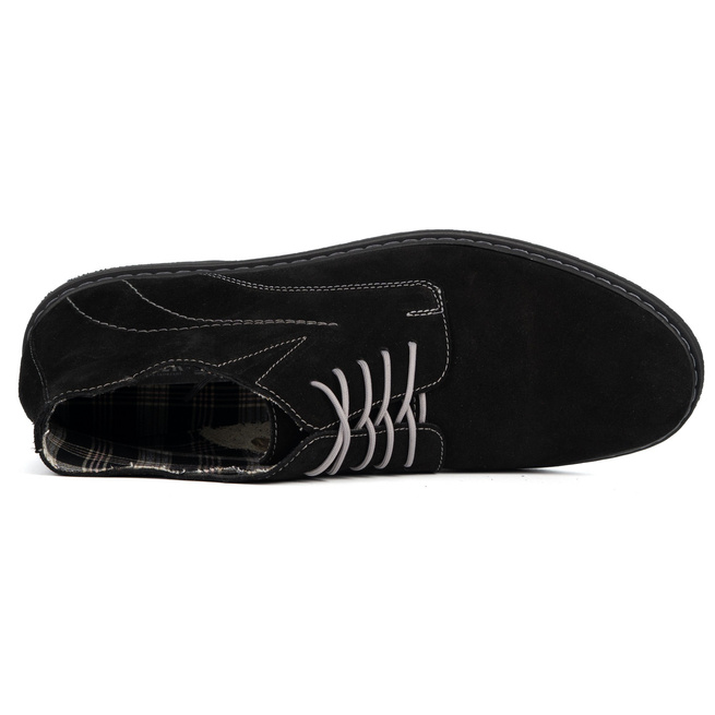 Buty męskie sztyblety sznurowane 307lu czarne