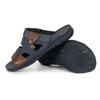 Pánské kožené žabky 460MP navy blue