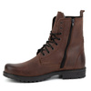 Pánské vojenské boty Polská kůže 2118S hnědá