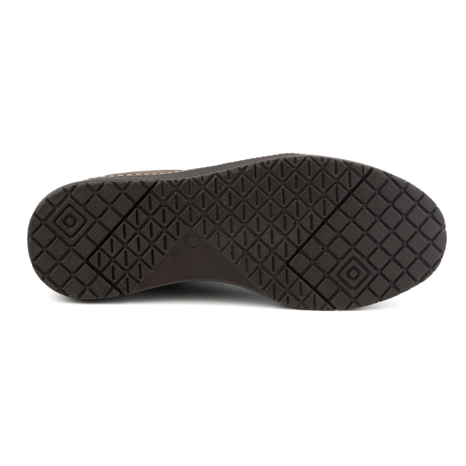 Buty męskie skórzane casual 894J oliwkowe