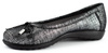 Damskie buty skórzane czarne 2105
