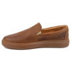 Buty męskie wsuwane ze skóry naturalnej POLBUT 2124 camel
