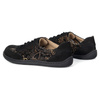 BAREFOOT dámská minimalistická kožená obuv 1287 black nubuk