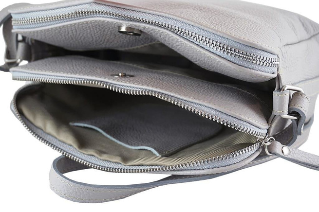 Torba listonoszka damska - Barberini's - Czerwona