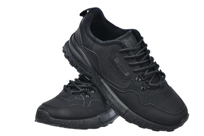 Buty męskie ocieplane Big Star SS174411 czarne