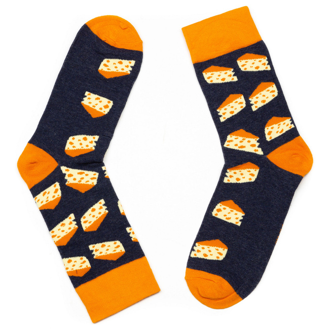 Pánské bavlněné ponožky CHEESE unisex